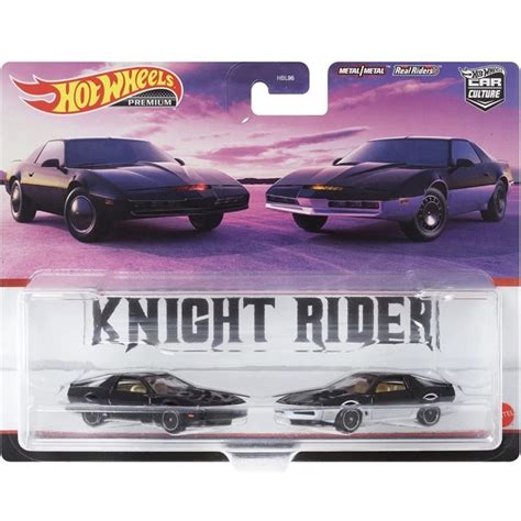 風火輪 Hot Wheels 汽車文化 雙車組 膠胎 霹靂遊俠 李麥克 KITT KARR 蝦皮購物