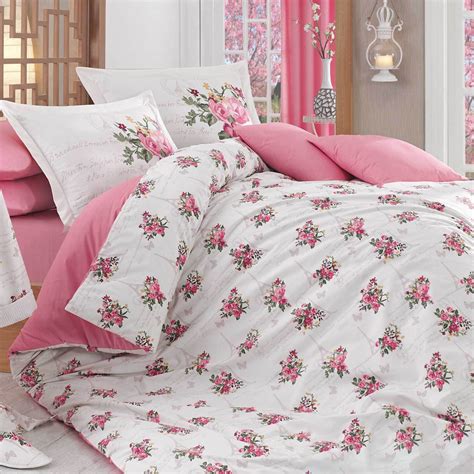 Постельное белье Coffe Цвет: Розовый (евро) HOBBY HOME COLLECTION из ...