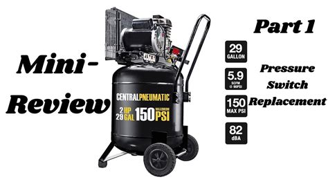 Harbor Freight 29g Air Compressor Item 62765 Mini Review Part 1 And