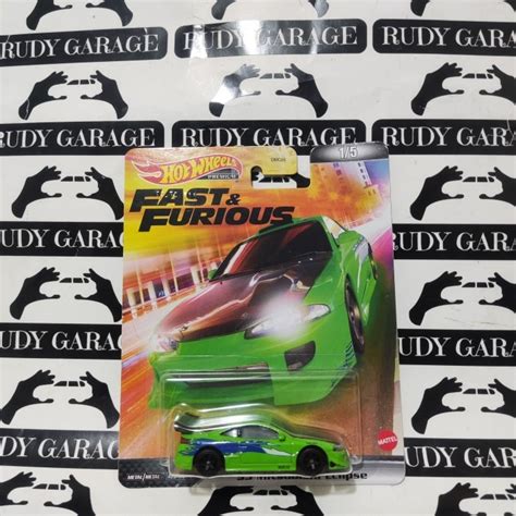 Jual Hot Wheels Fast Furious Premium Mitsubishi Eclipse Hijau Kota Surabaya Rudy Garage