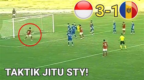 Cuplikan Goal Indonesia U Vs Moldova U Leg Friendly Match