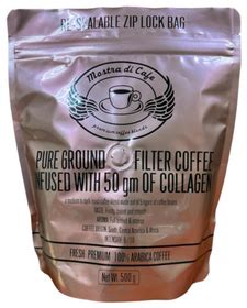 Collagen Infused Ground Coffee 500g Mostra Di Cafe Shop Today Get