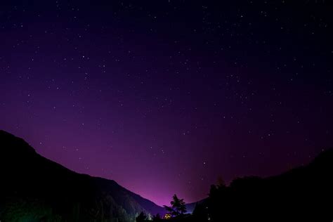 Purple Night Sky Wallpaper 4k - Infoupdate.org