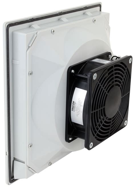 Větrací ventilátor s filtrem 250250mm 71 m3 h 230V 50 60Hz IP54