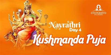 Navratri Day 4 Kushmanda Puja