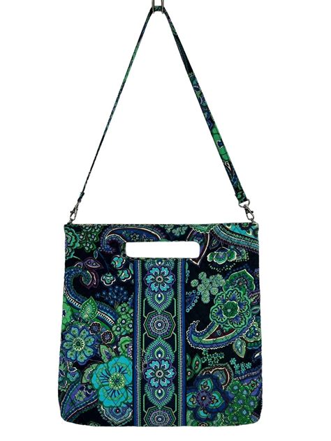 Vera Bradley BLUE RHAPSODY HOLIDAY TOTE Retired Square Shoulder Bag