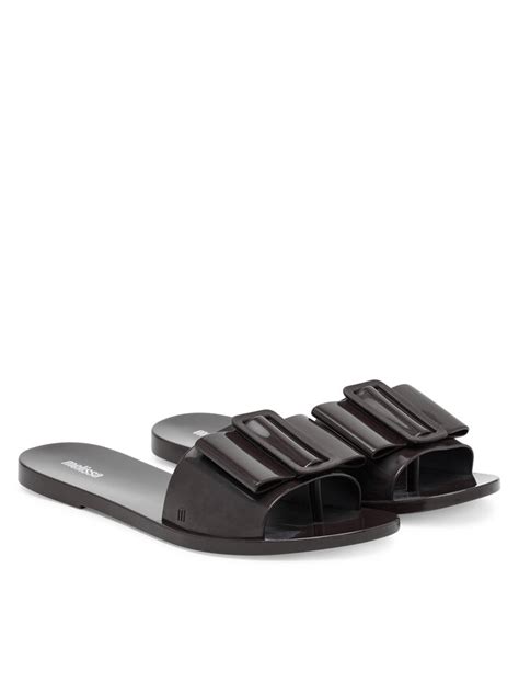 Klapki Melissa Babe AD Brązowy eobuwie pl