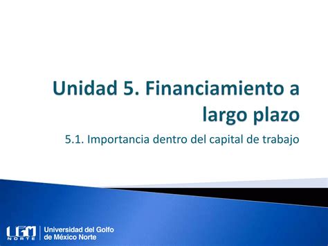 Unidad 5 Financiamiento A Largo Plazo Ppt Descarga Gratuita