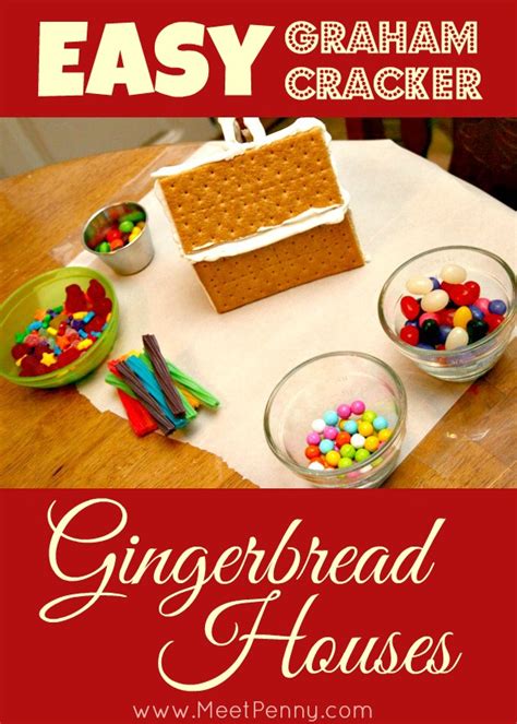 Graham Cracker Gingerbread House