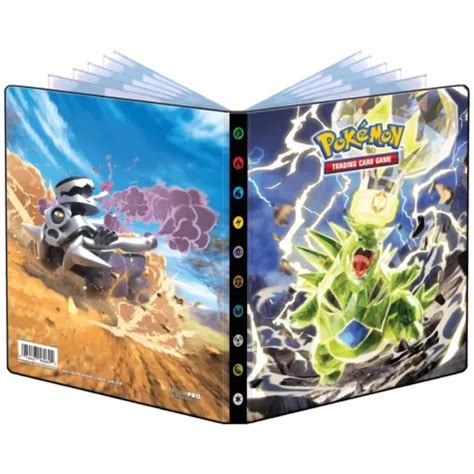 ULTRA PRO Pokemon Gcc Album 10 Pagine 4 Tasche Pokemon Scarlatto E