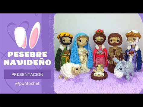 Pesebre Navide O Amigurumi Tejido A Crochet Presentaci N