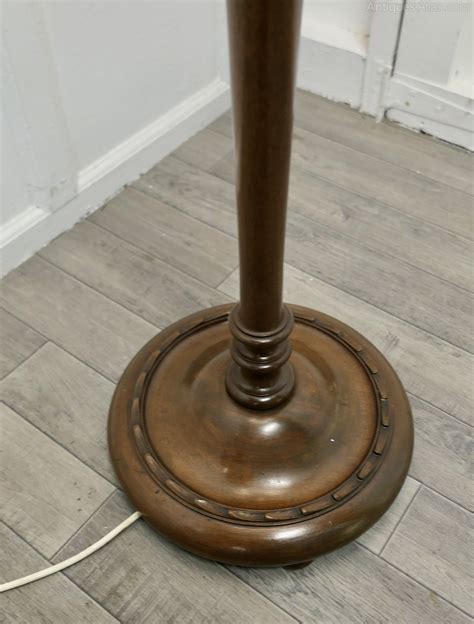 Antiques Atlas Carved Walnut Floor Standing Or Standard Lamp