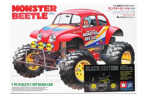 Tamiya 47419 Monster Beetle 2015 Black Edition Black Body Black