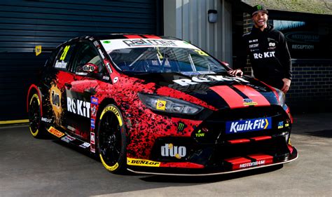 Nicolas Hamilton Returns To The Btcc In Motorbase Ford Touringcarsnet