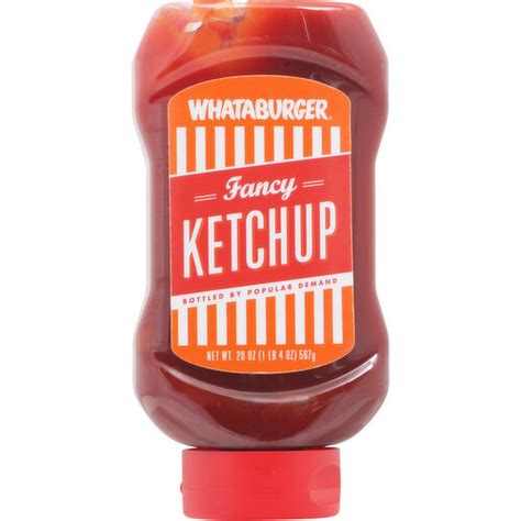 Whataburger Ketchup Fancy Brookshires