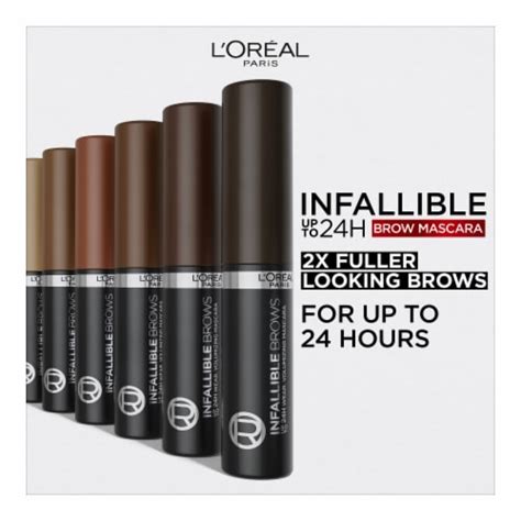 L Oreal Paris Infallible Brow Mascara Volumizing Hr Light Blonde Fl Oz Kroger