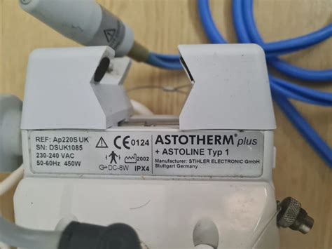 Used GENTHERM Astotherm Plus Infusion Fluid Warmer With Slave And 9x