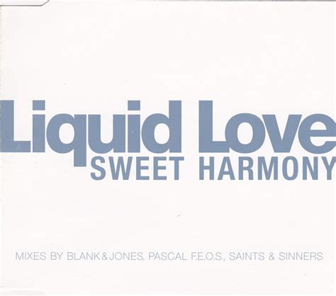 Liquid Love Sweet Harmony 1999 Cd Discogs