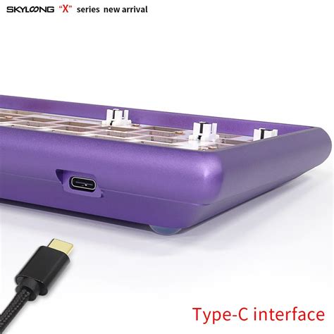 Gk Xs Dual Mode Bluetooth Hot Swappable Mechanical Keyboard Kit Support Rgb Switch Leds Type C