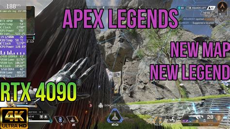 Apex Legends New Map And New Legend RTX 4090 I9 12900K 4K Ultra