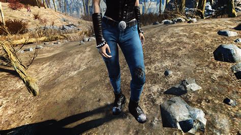 Denim And Leather For Cait At Fallout 4 Nexus Mods And Community