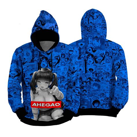 Blusa Moletom Hentai Sex Ahegao Garota Full Shopee Brasil