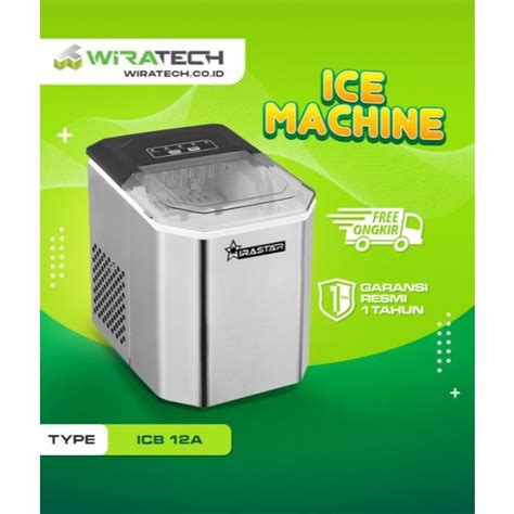 jual mesin ice cube icb  mesin cetak es batu kristal shopee