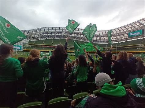 Ireland Squad Host Open Training Session At Aviva Stadium Eve Tuiscint