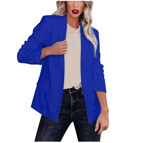 ZVAVZ Comfy Travel Outfits For Women Blazers For Women Business Casual