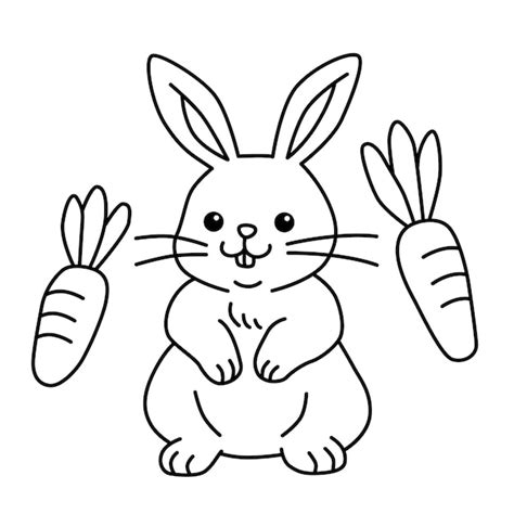 Gratis Vectors En Illustraties Met Konijn Tekening Downloaden Freepik