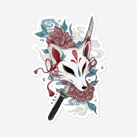 Кицунэ эскиз - 82 фото