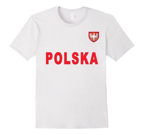 Polska T-shirt – Polish National Soccer Jersey Tee-CL – Colamaga