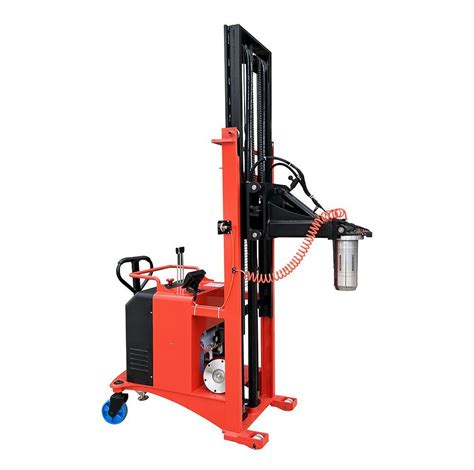 High Efficiency Counterweight Semi Electric Roll Turner For Label Jumbo