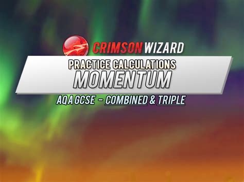 momentum practice calculations teaching resources