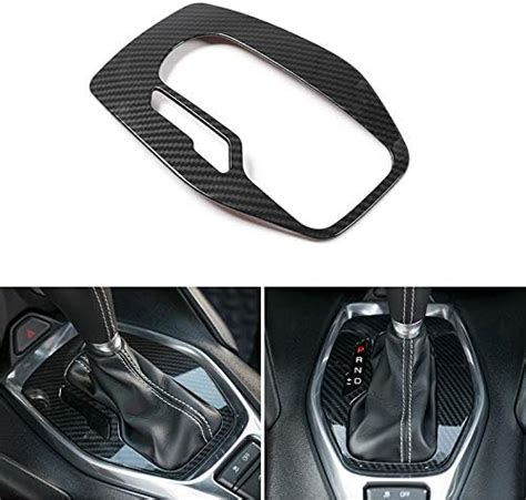 Amazon Rt Tcz For Camaro Gear Shift Panel Cover Trim Carbon Fiber