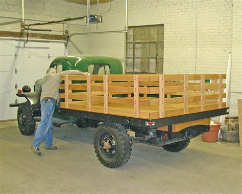 Custom Wood Truck Bed – Cosner Construction