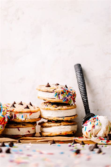 Birthday Cake Ice Cream Sandwiches Buuck Farms Bakery