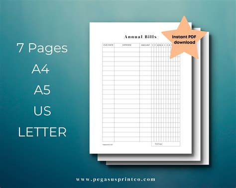 Budget Tracker Printable, Budget Planner, Budget Tracker, Budget ...