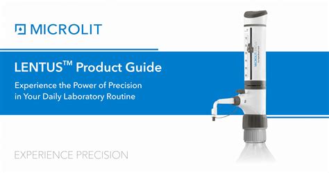 LENTUS Product Guide - Microlit