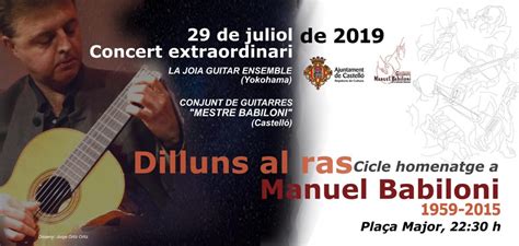 Noticias Fundación Guitarrista Manuel Babiloni