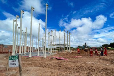 Obras De Funda O Da Usina Da Paz De Marab Est O Conclu Das