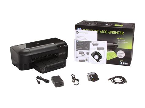 Hp Officejet 6100 Wifi 80211bg Thermal Inkjet Workgroup Color Printer