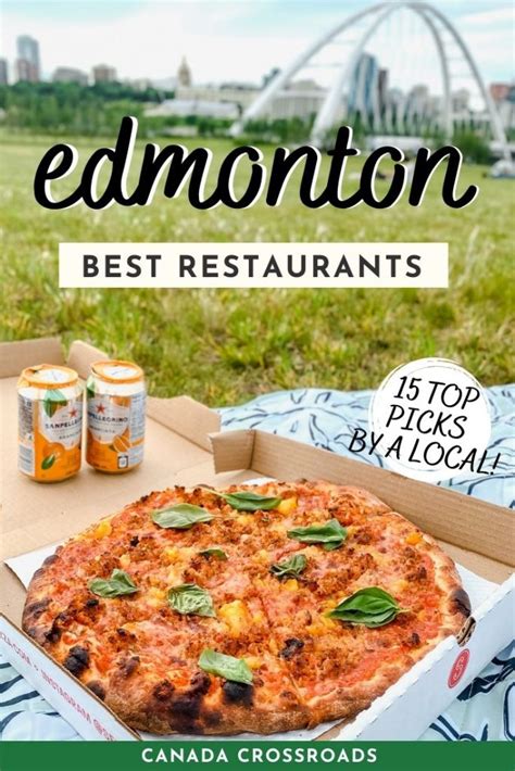 Posti Migliori Per Mangiare A Edmonton Alberta Mappa Canada