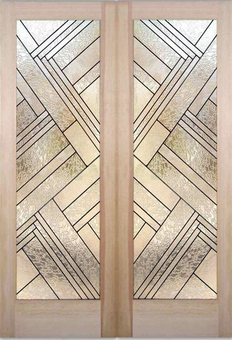 Double Etched Glass Door Etched Glass Door Frosted Glass Door Glass Etching Exterior Doors