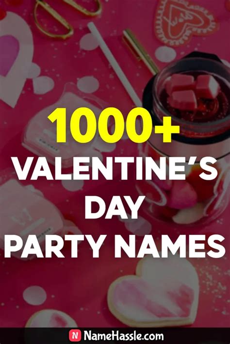 Catchy Valentines Day Party Names Ideas Generator