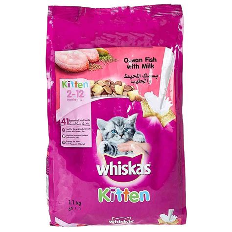 Whiskas Junior Ocean Fish With Milk 1 1kg Nin9tails Store