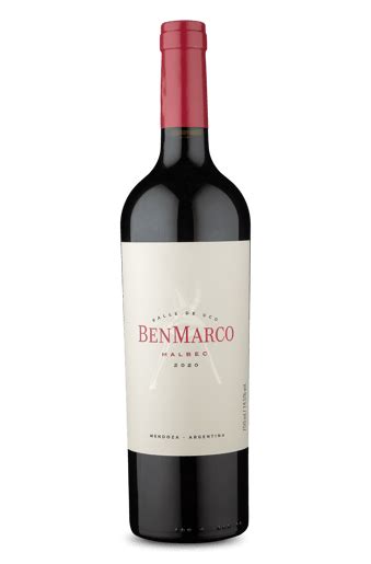 BenMarco Valle De Uco Malbec 2020 Wine Wine