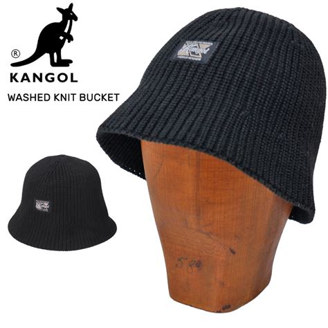 KANGOL カンゴール ハット Washed Knit Bucket Hat ウォッシュド ニット バケットハット キャップ 帽子