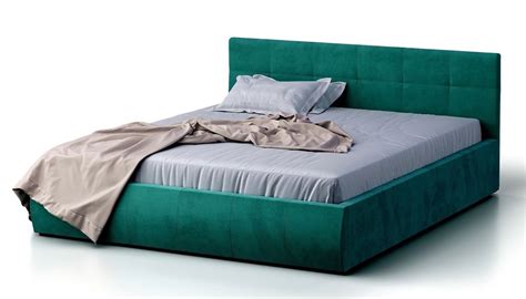 Кровать MYROOM Family Венера-1 140х190 зеленого цвета с подъемным ...