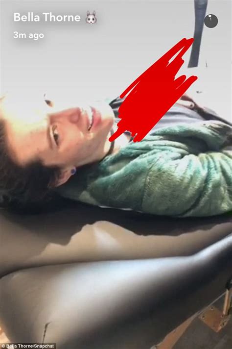 Bella Thorne Shares Video From Her First Bikini Waxing Daily Mail Online